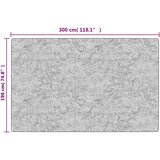 vidaXL perivi tepih 190 x 300 cm sivi protuklizni | shoptok.hr
