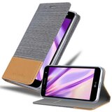 Cadorabo Ohišje, združljiv z LG v svetlo sivo rjavi barvi - zaščitni pokrov z magnetnim zapiranjem, stoječo funkcijo in režo za kartico, (20567708) | Shoptok.si