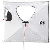  Lovni šator s krovom Bijeli Blackout 145 x 145 x 150 cm | Eponuda.com