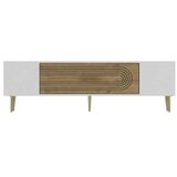 Hanah home tv polica Dekol3 white sapphire oak gold | ePonuda.com