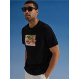 Sinsay Pamučna majica s natpisom Fresh and Juicy | shoptok.hr