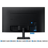 Samsung Monitor S32BM700UP SMART 81,28 cm (32"), VA, 16:9, 3840x2160, 2xHDMI, USB-C, SMART LS32BM700UPXEN | Shoptok.si