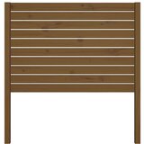  Posteljno vzglavje medeno rjavo 106x4x100 cm trdna borovina, (20646237) | Shoptok.si