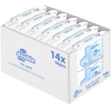 Violeta Baby vlažne maramice 56/1 Sensitive Care 99% voda 14 komada | shoptok.hr