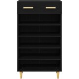  Ormar za cipele Crni hrast 60 x 35 x 105 cm Konstruirano drvo | Eponuda.ba