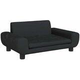  Krevet za pse crna 70 x 45 x 33 cm baršunasti | shoptok.hr