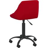  Jedilni stol vinsko rdeč žamet, (20940264) | Shoptok.si