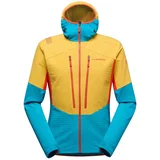 La Sportiva Flis Session Tech Hoody M L70 614735 Tropic Blue/Bamboo Večbarvna