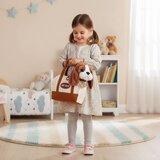  Pli&amp;scaron;ani &amp;scaron;tene u torbi, igračka za beagle za djecu + četka za njegu Slike