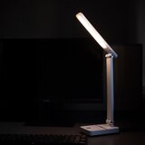 Zuma line 1949-WH-LED Punjiva stona LED lampa, 8 W, ugrađena baterija 1200 mAh, 3000/4500/6000 K, bela | Eponuda.com