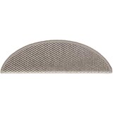  Samoljepljivi otirači za stepenice 15 kom 56x17x3 cm srebrni | shoptok.hr