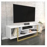 HANNAH HOME TV komoda Asal 120 Zlatno-Bijela | Eponuda.ba