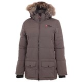 Peak Mountain Puhovke Doudoune de ski vraie fourrure femme ATOLE Bež | Shoptok.si