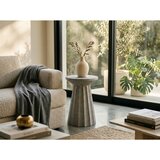 YES EVERYDAY Sivi željezni okrugao stolić za kavu ø 30 cm Adelya – | shoptok.hr