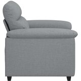 SOFA fotelja svijetlosiva 100x81x84 cm tkanina | Shoptok.si
