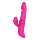  Dream Toys Zeka vibator, 3 funkcije vibracije, 6 nivoa pulsiranja, 20 cm, Roze Cene