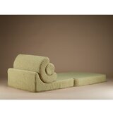 Wigiwama Zelen otroški fotelj iz tkanine bouclé Flipster – | Shoptok.si