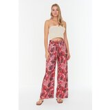 Trendyol Burgundy Belted Trousers | Shoptok.si