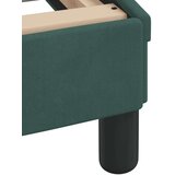vidaXL Postelja z vzmetnico temno zelena 140x200 cm žamet, (21095106) | Shoptok.si