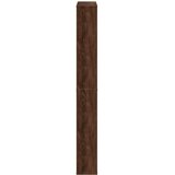 Ormarić za cipele s ogledalom 4razine Smeđi hrast 63x17x134 cm | Eponuda.ba