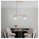 Opviq Luster Anemon-13814, 20cm, IP20, Bijelo-zlatna boja | Eponuda.ba