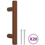  Ručke za ormarić 20 kom brončane 64 mm od nehrđajućeg čelika | shoptok.hr
