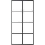  Klizna vrata s priborom 102,5x205 cm od stakla ESG i aluminija | shoptok.hr