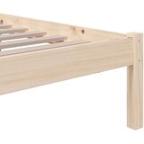  Posteljni okvir iz trdnega lesa 90x190 cm 3FT, (20647612) | Shoptok.si