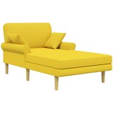  Šezlong Svijetlo žuta Tkanina | shoptok.hr
