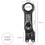INF Nastavljiv Podaljšek Krmila Iz Aluminijeve Zlitine 120 mm, (5000253026) | Shoptok.si
