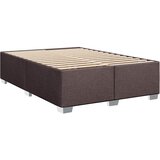  Krevet s oprugama i madracem tamnosmeđi 140 x 190 cm od tkanine | shoptok.hr
