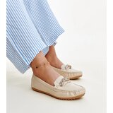 Gemre Beige moccasins adorned with rhinestones Adiba Cijene
