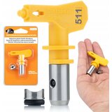 Rosfix ULTRA SPRAY 511 BRIZGALNA GLAVA – 25 CM ŠIRINA, ZA BEJCE IN LAKI | VISOKA NATANČNOST IN TRPEŽNOST, (5000075982) | Shoptok.si