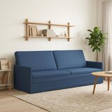 SOFA za 3 osobe Plava 220 x 81 x 82 cm Tkanina Slike
