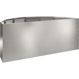  Cvetlično korito srebrna 90 x 45 x 35 cm Nerjaveče jeklo, (5000207608) | Shoptok.si