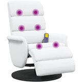 Naslonjač Bijelo PU | Eponuda.com