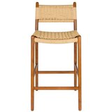 Dutchbone Barski stol iz masivne bukve v naravni barvi (višina sedeža 67,5 cm) Cecile – | Shoptok.si