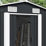  Vrtno spremište 257 x 580 x 181 cm metalno antracit | shoptok.hr