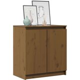 vidaXL Bočni ormarić boja meda 60 x 36 x 65 cm od masivne borovine | shoptok.hr