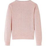  Dječji kardigan pleteni nježnoružičasti 116 | shoptok.hr