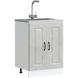 vidaXL Osnovna omarica za umivalnik Kalmar betonsko siv 60x46x81,5 cm | Shoptok.si