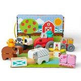 Figure Blockables: Kmetija, lesena gradbena igrača - Melissa &amp, Doug | Shoptok.si