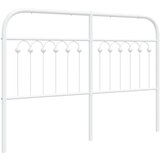  Metalno zamjensko uzglavlje bijelo 135 cm | shoptok.hr