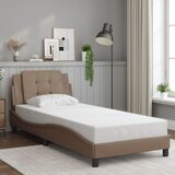  Okvir kreveta s LED-om bez madraca Zadar cappuccino 90x200 cm | shoptok.hr