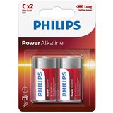 Philips 2x baterija MN1400 C LR14 powerlife – alkalna, (20373714) | Shoptok.si