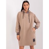 RELEVANCE Tunic-RV-TU-9224.95P-Dark Beige | Shoptok.si