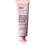 delhicious Sof-Tea Smooth Butter Scrub hidratantni piling za tijelo s eksfolijacijskim učinkom 140 ml | shoptok.hr