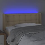  LED uzglavlje krem 103x16x78/88 cm od tkanine | Eponuda.ba