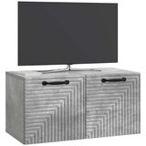 TV Omarica za TV, ki jo lahko montiraš na steno Betonsko siva, (5000210588) | Shoptok.si