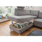 XORA sedežna garnitura, šenilja siva | Shoptok.si